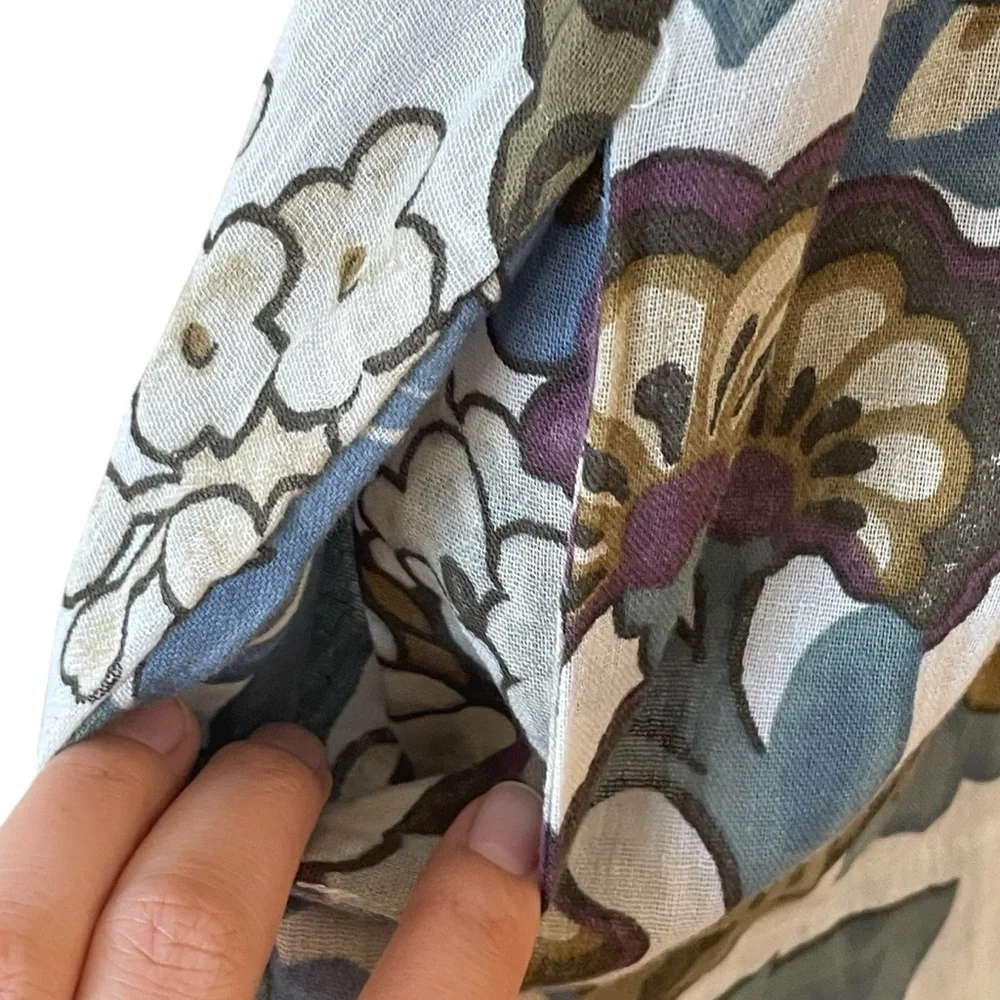 Zara‎ Trafaluc Collection Boho Floral Mini Tunic Dress - Picture 11 of 14